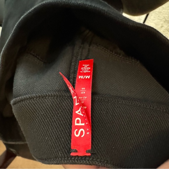 Spanx Pull On Trouser Black Pants Size M - Picture 8 of 8